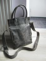 SHABBIES AMSTERDAM bretoniere royale stoere leren tas, Ophalen of Verzenden, Gebruikt, Overige kleuren, Handtas