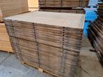 Hardhouten  steenschotten  4x100x140cm  terras  vlonder, Ophalen, Gebruikt, Hout