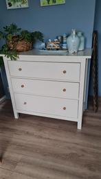 Ikea Hemnes ladekast wit, 3 lades, Kunststof, Gebruikt, 25 tot 50 cm, 50 tot 100 cm