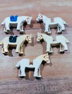 5 verkleurde lego paarden, Kinderen en Baby's, Speelgoed | Duplo en Lego, Ophalen of Verzenden, Gebruikt, Complete set, Lego