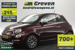 Fiat 500 1.0 Hybrid Airco Cruise Pano-View PDC Navigatie LED, Auto's, Fiat, Voorwielaandrijving, Gebruikt, Euro 6, 4 stoelen