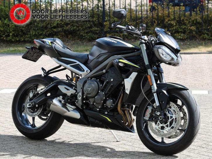 TRIUMPH STREET TRIPLE RS (bj 2022), Motoren, Motoren | Triumph, Bedrijf, Naked bike, meer dan 35 kW, 3 cilinders, Motorrijbewijs A