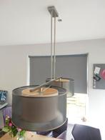 Stijlvolle eettafellamp / hanglamp "Giacomo" met 2 kappen, Ophalen, Gebruikt, Modern design met veel verschillende stijlen te combineren.