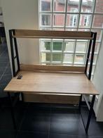 Leuk industrieel bureau, Huis en Inrichting, Bureaus, Ophalen, Zo goed als nieuw