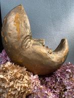 Papier mache Grote maan oudje, Ophalen
