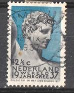 nvph 295 Wereld Jamboree 1937, Postzegels en Munten, Verzenden, T/m 1940, Gestempeld