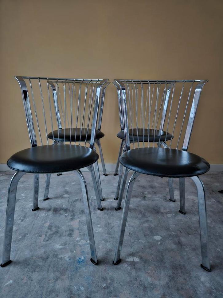 Fasem Italy Design Stoelen Rinaldi Stijl, Huis en Inrichting, Stoelen, Ophalen