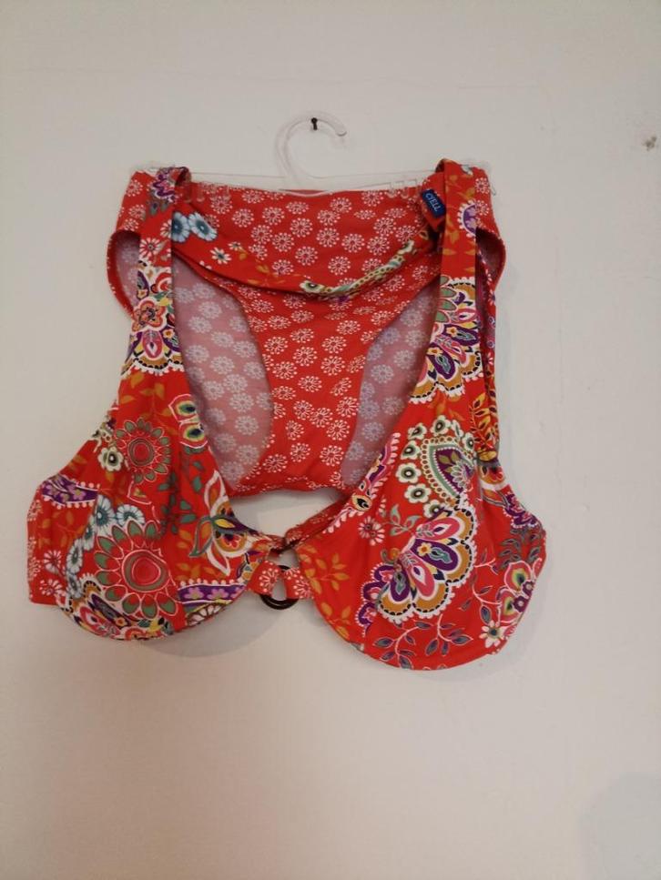 Cyell bikini + jurkje, Kleding | Dames, Badmode en Zwemkleding, Zo goed als nieuw, Bikini, Oranje, Ophalen of Verzenden
