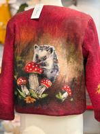 Handgemaakte vilten jas XS-M kunst van vilt, Nieuw, Ophalen of Verzenden, Overige thema's, Kleding