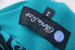 Jurk blauwgroen Chris Size mt 2 Vaste prijs, Blauw, Maat 46/48 (XL) of groter, Chris Size, Ophalen of Verzenden