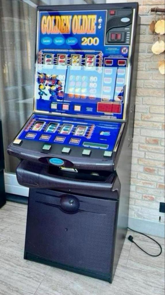 Golden Oldie Gokkast - Klassieker voor de Liefhebber!, Verzamelen, Automaten | Gokkasten en Fruitautomaten, Gebruikt, Euro, Met sleutels