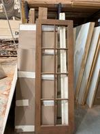 Mahonie balkondeur 75x223.5, Ophalen, Minder dan 80 cm, 215 cm of meer, Hout