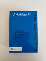 Tekst en commentaar arbeidsrecht, Ophalen of Verzenden, Zo goed als nieuw, Sociale wetenschap