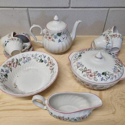 Servies, Antiek en Kunst, Antiek | Servies compleet, Ophalen of Verzenden