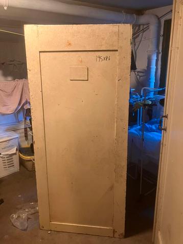 Klassieke paneeldeur 195x86 beschikbaar voor biedingen