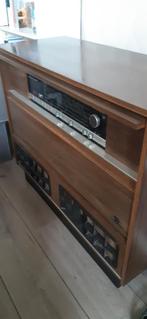 Vintage radio/platenspeler, Antiek en Kunst, Antiek | Tv's en Audio, Ophalen