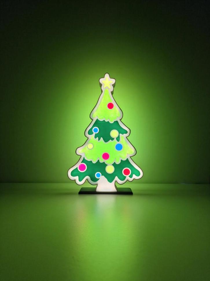 Kerstboom led-lamp voor op tafel, Huis en Inrichting, Lampen | Losse lampen, Nieuw, Led-lamp, Minder dan 30 watt, E27 (groot)