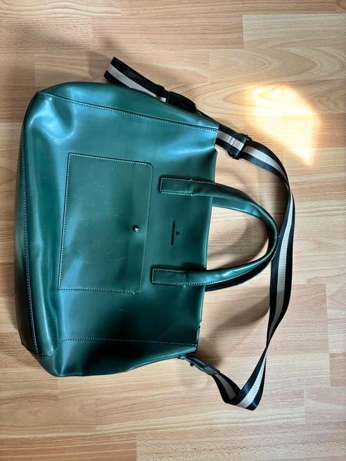 Castelijn & Beerens Groene Zakentas, Sieraden, Tassen en Uiterlijk, Tassen | Damestassen, Gebruikt, Handtas, Groen, Verzenden