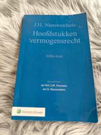 J.H. Nieuwenhuis - Hoofdstukken vermogensrecht, Boeken, J.H. Nieuwenhuis, Ophalen of Verzenden, Zo goed als nieuw