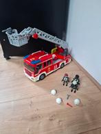 Playmobil Brandweer Ladderwagen 9463, Ophalen of Verzenden, Zo goed als nieuw, Complete set