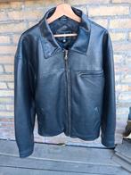 Prachtige zwarte leder look jas, Ophalen, Zo goed als nieuw, Maat 56/58 (XL), Zwart