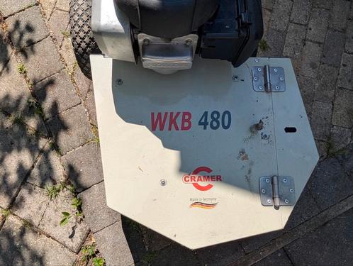 Onkruidborstel WKB 480 met Honda GVC 160 motor, Tuin en Terras, Veegmachines, Zo goed als nieuw, Ophalen