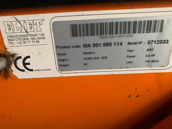 Eliet Houtversnipperaar / Hakselaar, Computers en Software, Netwerk switches, Gebruikt, Ophalen of Verzenden