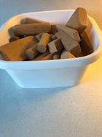 Beukenhouten speelblokken, Ophalen of Verzenden, Gebruikt