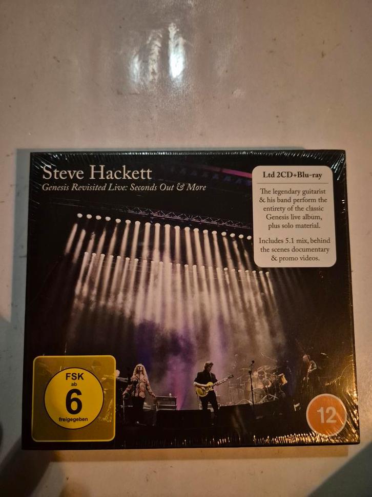 Steve Hackett - Genesis revisited live: seconds ... NIEUW, Cd's en Dvd's, Cd's | Rock, Ophalen of Verzenden