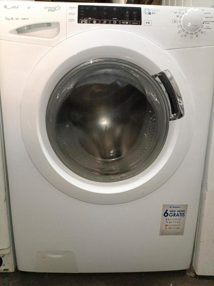 Candy wasmachine 7 KG, Witgoed en Apparatuur, Wasmachines, Zo goed als nieuw, 6 tot 8 kg, 85 tot 90 cm, 1200 tot 1600 toeren, Ophalen of Verzenden