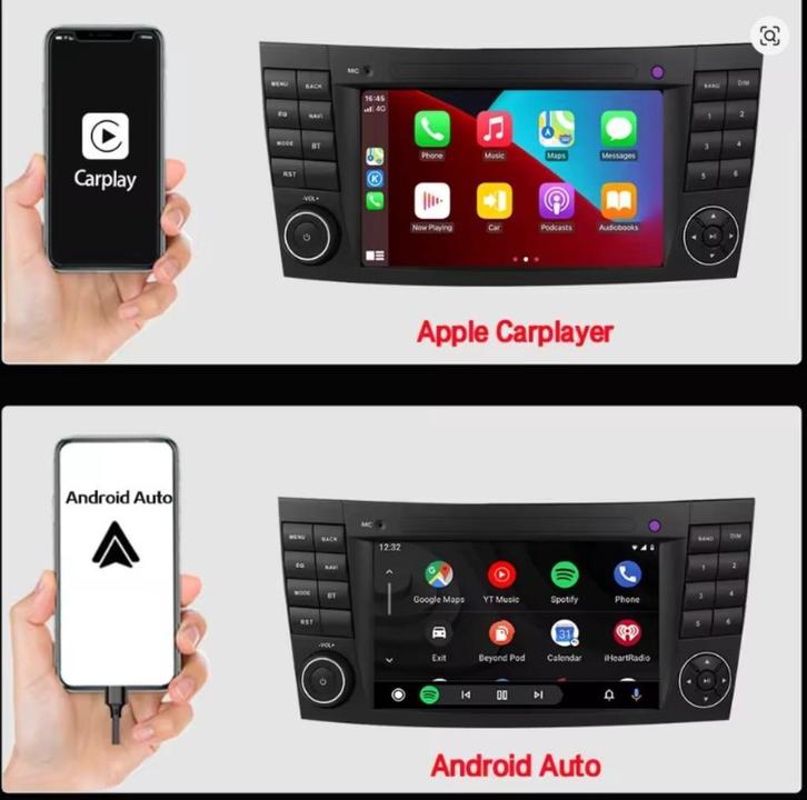 Mercedes E Klasse CLS W211 radio navigatie comand android 14, Auto diversen, Autoradio's, Nieuw, Ophalen of Verzenden