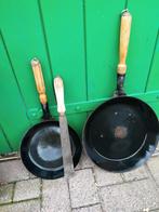 Oude pannekoek pannen, Ophalen of Verzenden, Gebruikt