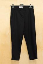Won Hundred prachtige zwarte wollen broek, pantalon 28 S, Kleding | Heren, Ophalen of Verzenden, Zo goed als nieuw, Maat 46 (S) of kleiner