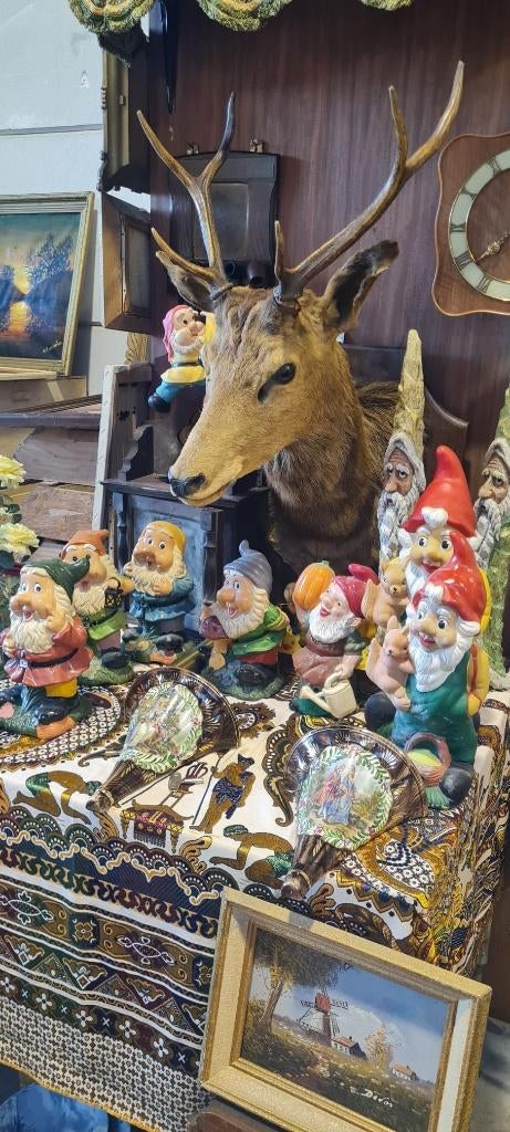 edelhert taxidi te koop, Verzamelen, Dierenverzamelingen, Ophalen of Verzenden, Zo goed als nieuw, Hert, Opgezet dier