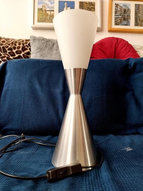 tafellamp, Huis en Inrichting, Lampen | Tafellampen, Gebruikt, Minder dan 50 cm, Metaal, Ophalen
