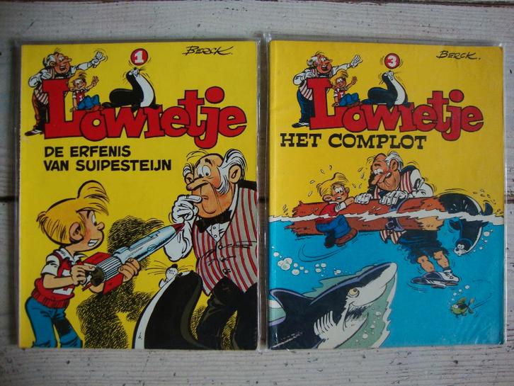 Lowietje, Boeken, Stripboeken, Gelezen, Meerdere stripboeken, Ophalen of Verzenden