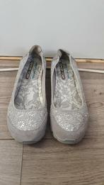 Skechers ballerina's maat 40 - 27 cm, Skechers, Zo goed als nieuw, Grijs, Ballerina's