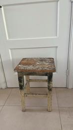 brocant krukje hout, Huis en Inrichting, Krukjes, Ophalen of Verzenden, Zo goed als nieuw