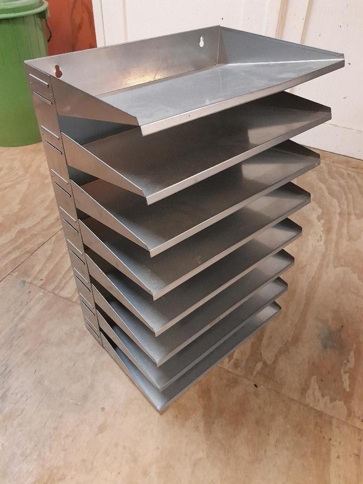 Postvak Sorteerrek metaal, Diversen, Bureau-accessoires, Gebruikt, Ophalen