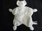 Wit velours/stof koala doekje Mon premier major petit bisou, Ophalen of Verzenden, Zo goed als nieuw, Overige typen