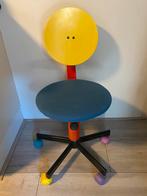 vintage 2 ikea stoelen, popart/memphis style, Ophalen, Zwart, Zo goed als nieuw, Eén