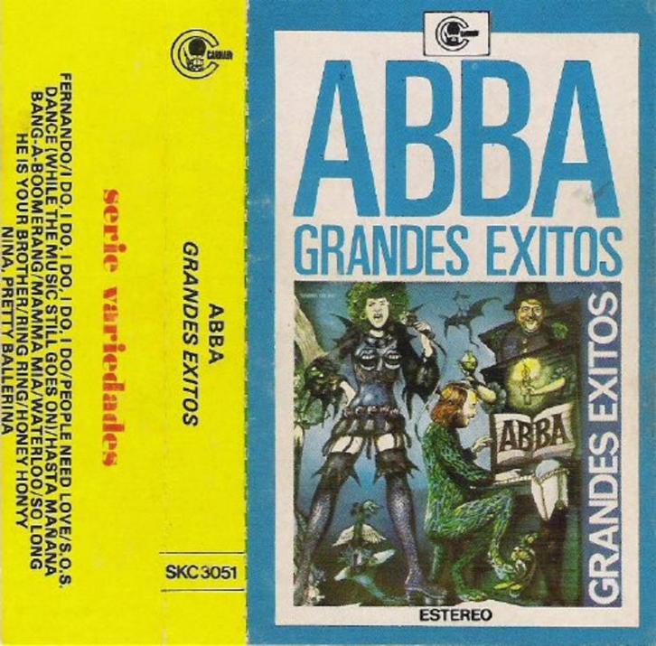 Cassettebandje ABBA Grootste Hits Spaanse Uitgave 1980, Cd's en Dvd's, Cassettebandjes, Gebruikt, Origineel, Pop, 1 bandje, Ophalen of Verzenden