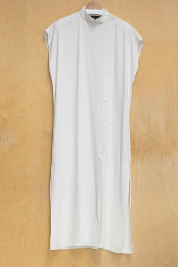 Massimo Dutti prachtige lange witte jurk M 40 beschikbaar voor biedingen