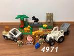 Duplo zoo voertuigen en dieren 4971 (compleet) 1, Complete set, Duplo, Ophalen of Verzenden, Zo goed als nieuw