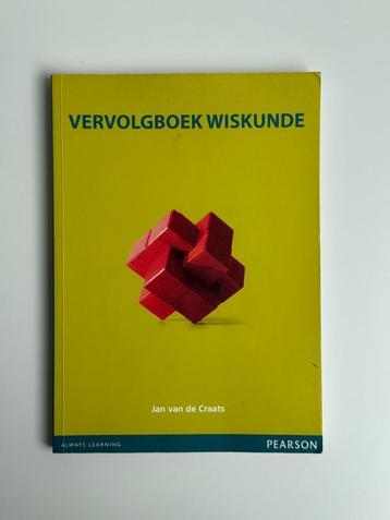 Vervolgboek wiskunde, Jan van de Craats beschikbaar voor biedingen