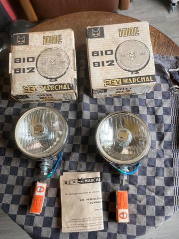 Oldtimer 2 Sev Marschal verstralers type 812 beschikbaar voor biedingen