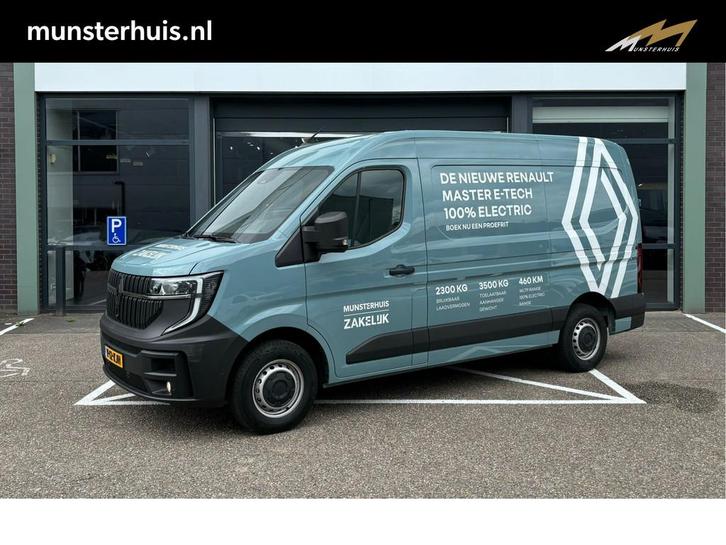 Renault Master E-Tech T35 L2H2 Advance long range 87 kWh - D, Auto's, Bestelauto's, Bedrijf, Te koop, ABS, Achteruitrijcamera