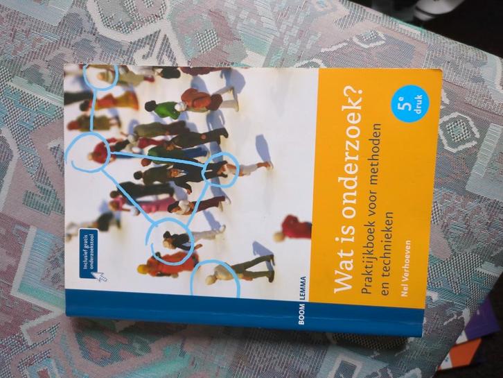 Nel Verhoeven - Wat is onderzoek?, Boeken, Wetenschap, Zo goed als nieuw, Ophalen of Verzenden