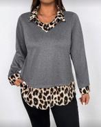 Top Juul Grijs (44-52), Verzenden, Nieuw, Grijs, Shirt of Top