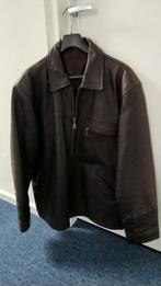 Lederen Jack (100% leer behoudens binnenvoering), Kleding | Heren, Ophalen of Verzenden, Zo goed als nieuw, Maat 52/54 (L), Bruin